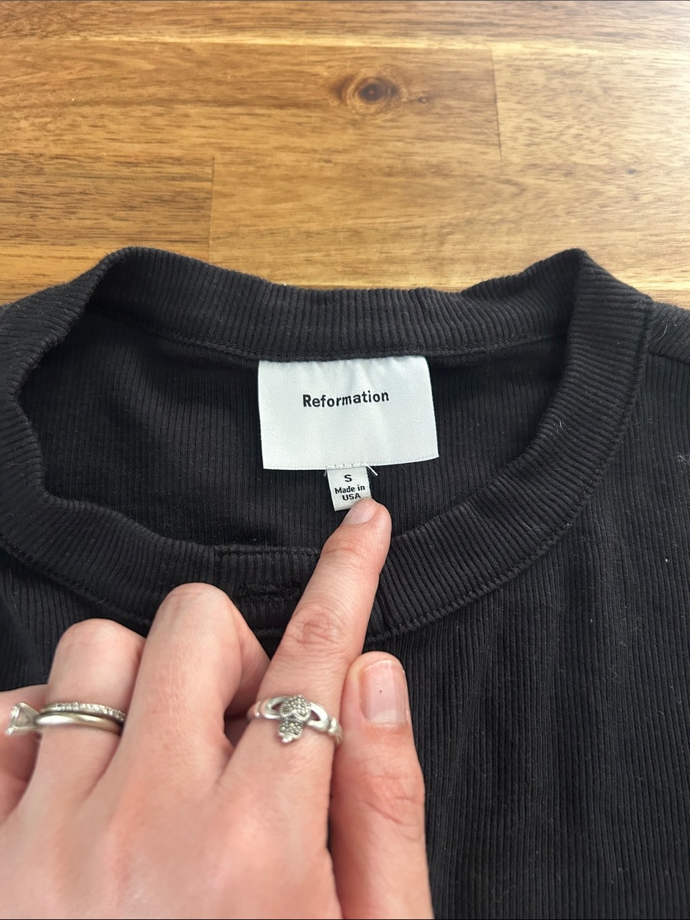 Reformation Raelynn Knit Top - Picture 3 of 6
